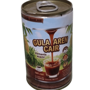 Gula aren Syrup Kemasan Kaleng 250grm